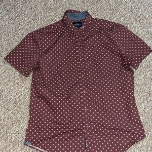 American Eagle Outfitters Men's printed button down Shirt size M